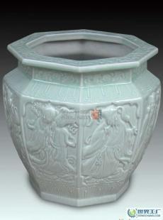 景德鎮(zhèn)瓷器 青釉雕刻 八角八仙圖_禮品、工藝品、飾品_世界工廠網(wǎng)中國(guó)產(chǎn)品信息庫(kù)
